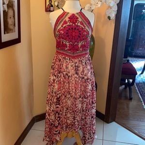 Free People Chiang Mai Embroidered Maxi sz 10
